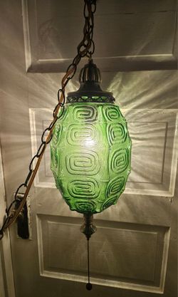 1970's EF & EF Industries Swag  Light