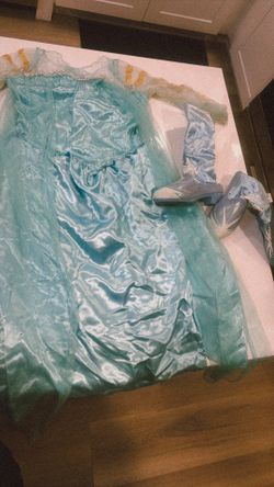 Kids Elsa Frozen Costume