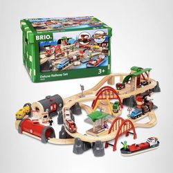 BRIO World Rail & Road Deluxe Set