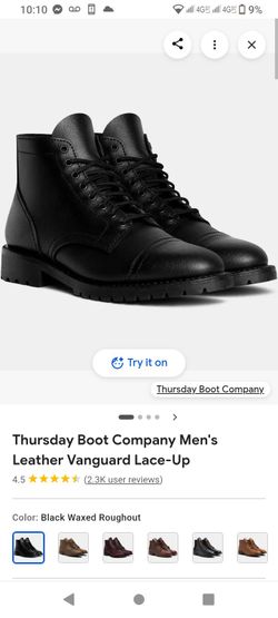Thursday Boot Company Vanguard Lace-Up Boots