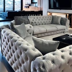 Brand new sofa Loveseat in box- shop now pay later $49 down. 🔥Free Delivery🔥 
