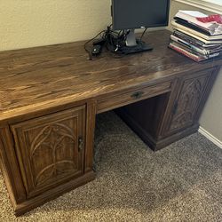 Large Executive Desk- Solid Wood