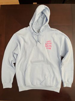 Anti Social Social Club 2AM Hoodie Baby Blue