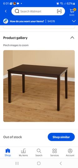ANSA  DINING  TABLE  ESPRESSO 