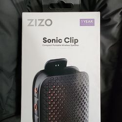 ZIZO Sonic Clip Compact Portable Wireless Speaker