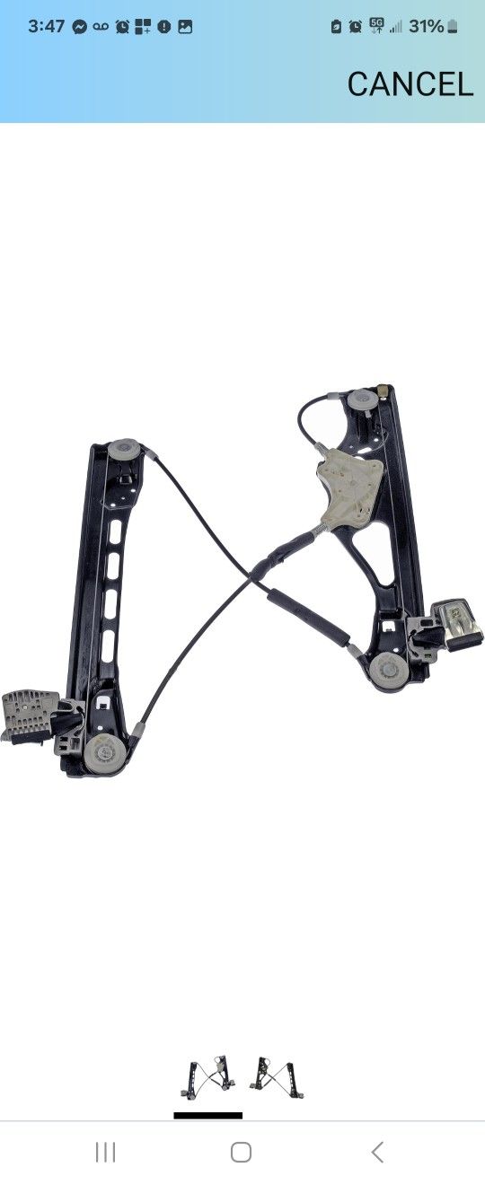 りぬ3点 Dorman 749-623 Front Driver Side Power Window Regulator compatible