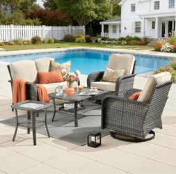 Patio furniture set outdoor new in the box