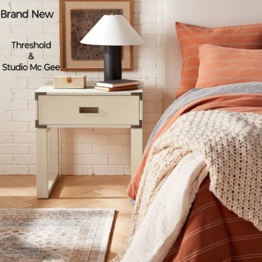 Brand New Threshold & Studio MC Gee Night Stand With Drawer