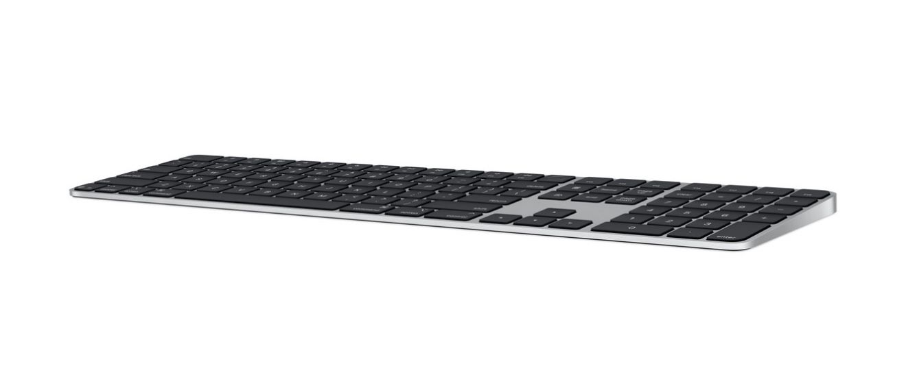 Magic Keyboard with Touch ID and Numeric Keypad for Mac models with Apple silicon (USB–C) - US English - Black Keys