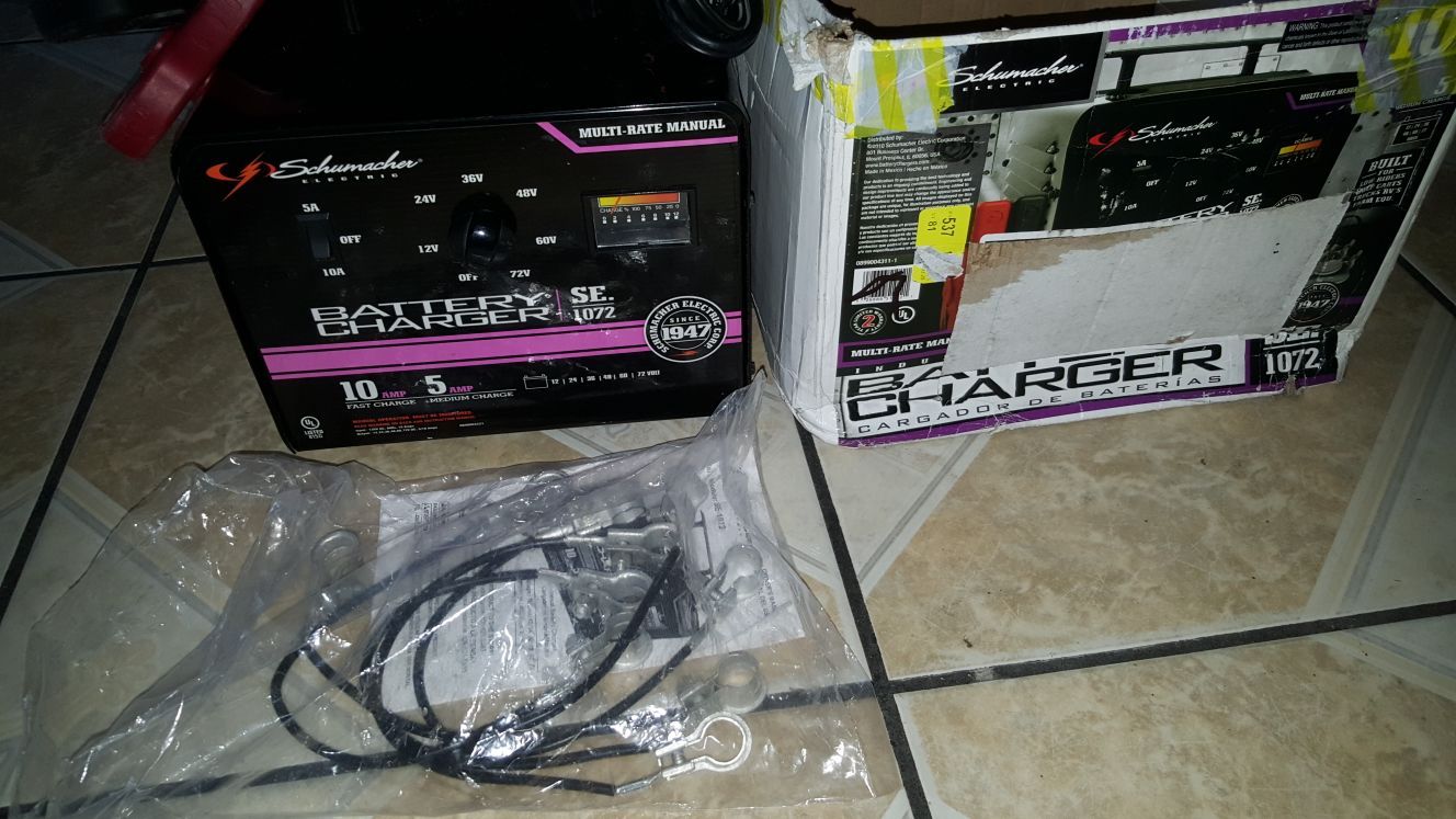Schumacher se-1072 multiple battery charger,offers