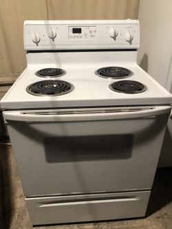 Electric stove whirlpool