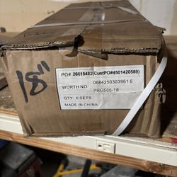 18” Soft Close Drawer Slides  