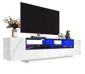 Marble TV stand