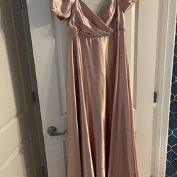 Maternity, Blush, Pink Dress! Looks Perfect On And Very Comfortable.