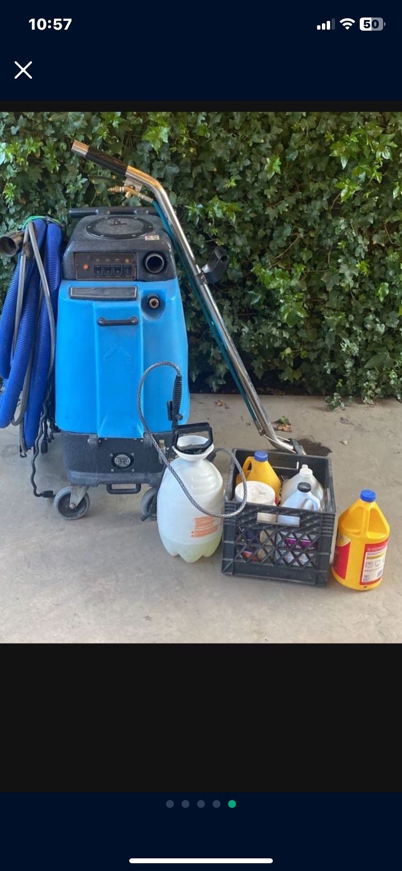 My tee Carpet Extractor