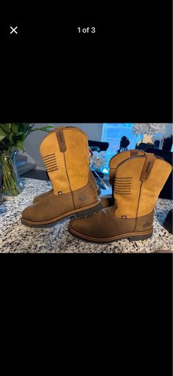Thorogood boots …13 men steel toe new
