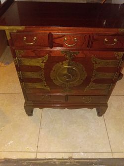 Asian style cabinet