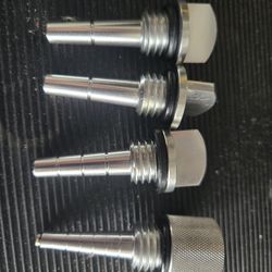 4 Magnetic Oil Dipstick Aluminum  Mini Bikes Generators Snow Blowers Honda Clone Go Cart Small Engine 