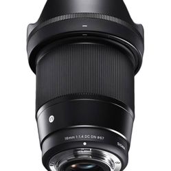 Sigma 16mm f/1.4 DC DN E-mount