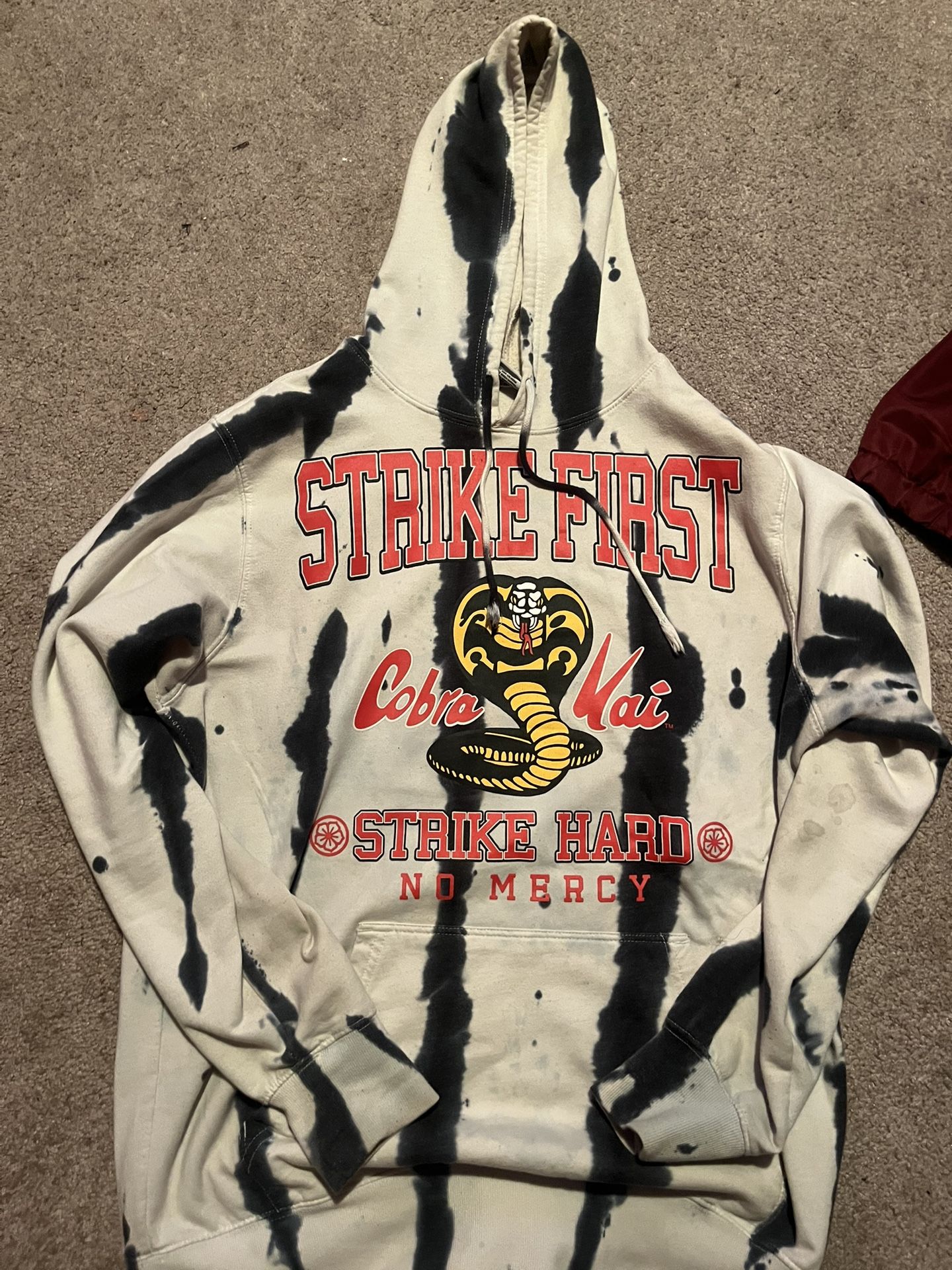Cobra Kia, Hoodie, White, Medium 