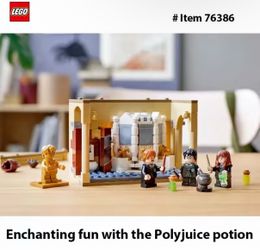 LEGO 76386 Harry Potter Hogwarts Polyjuice Potion Mistake Building Kit Kids Holiday Gift