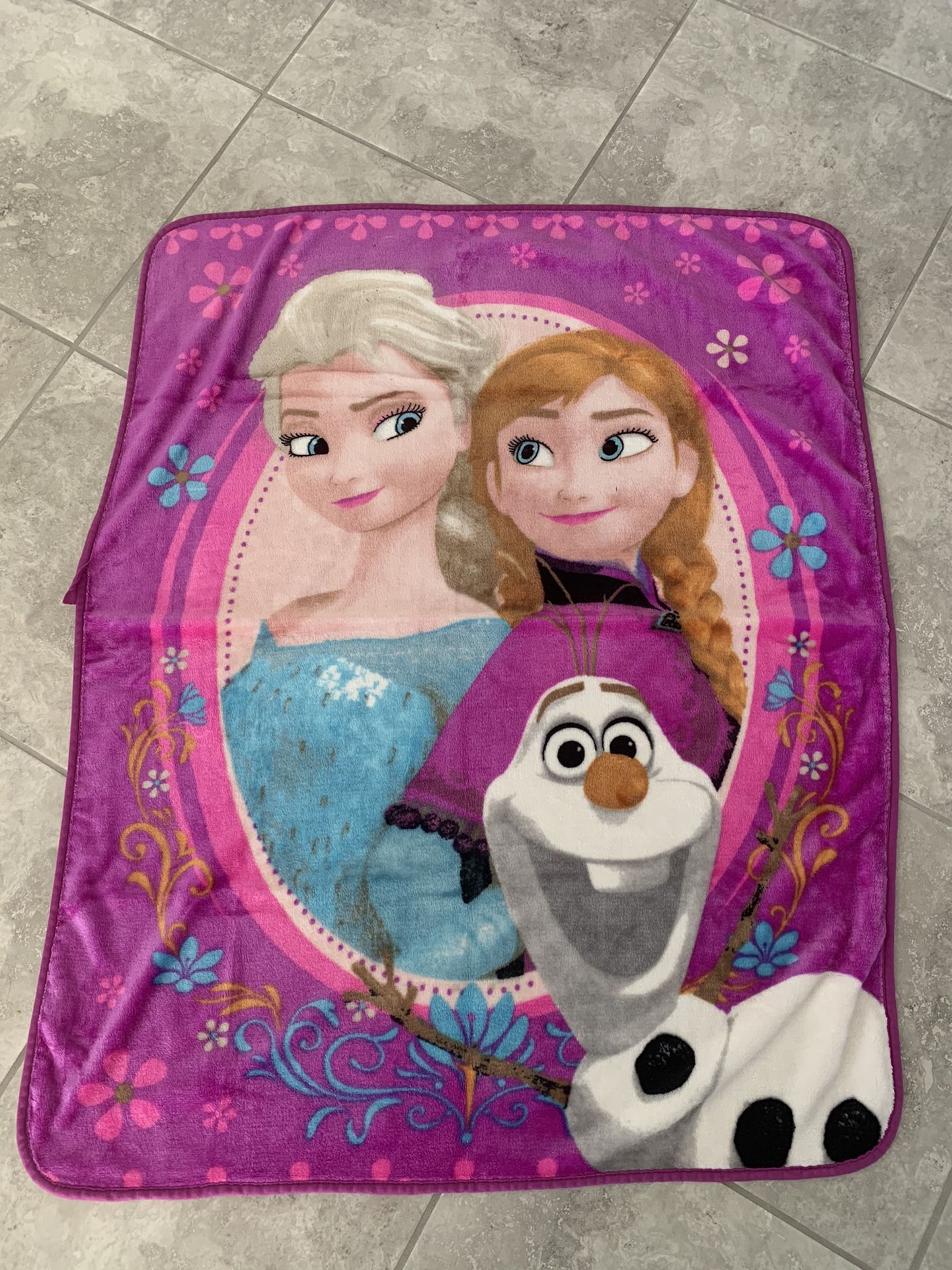 Blanket Elsa & Anna