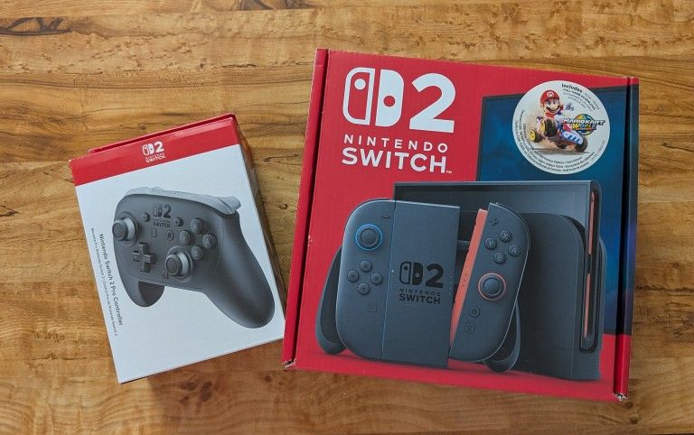 Nintendo Switch 2 w/ Mario Kart World + Pro Controller