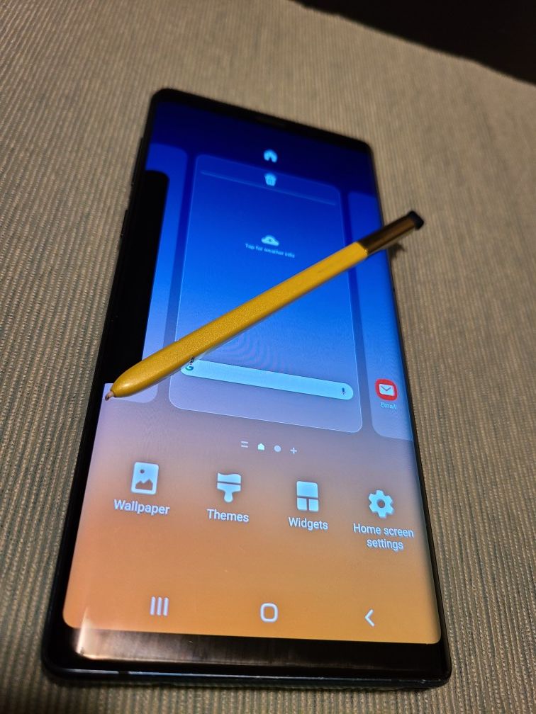 Galaxy Note 9 with S Pen