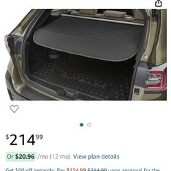 New Subaru 2020-2023 Outback Rear Luggage Compartment Cargo Cover