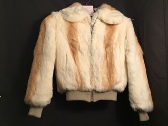 Vintage Rabbit fur jacket