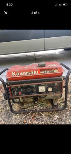 See description***(Vintage) Kawasaki 1600A generator, zip95820.