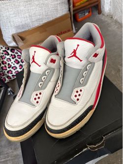 Jordan 3 Retro Fire Red 11.5