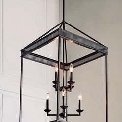 8 Light Indoor Outdoor Oversized Big Chandelier 