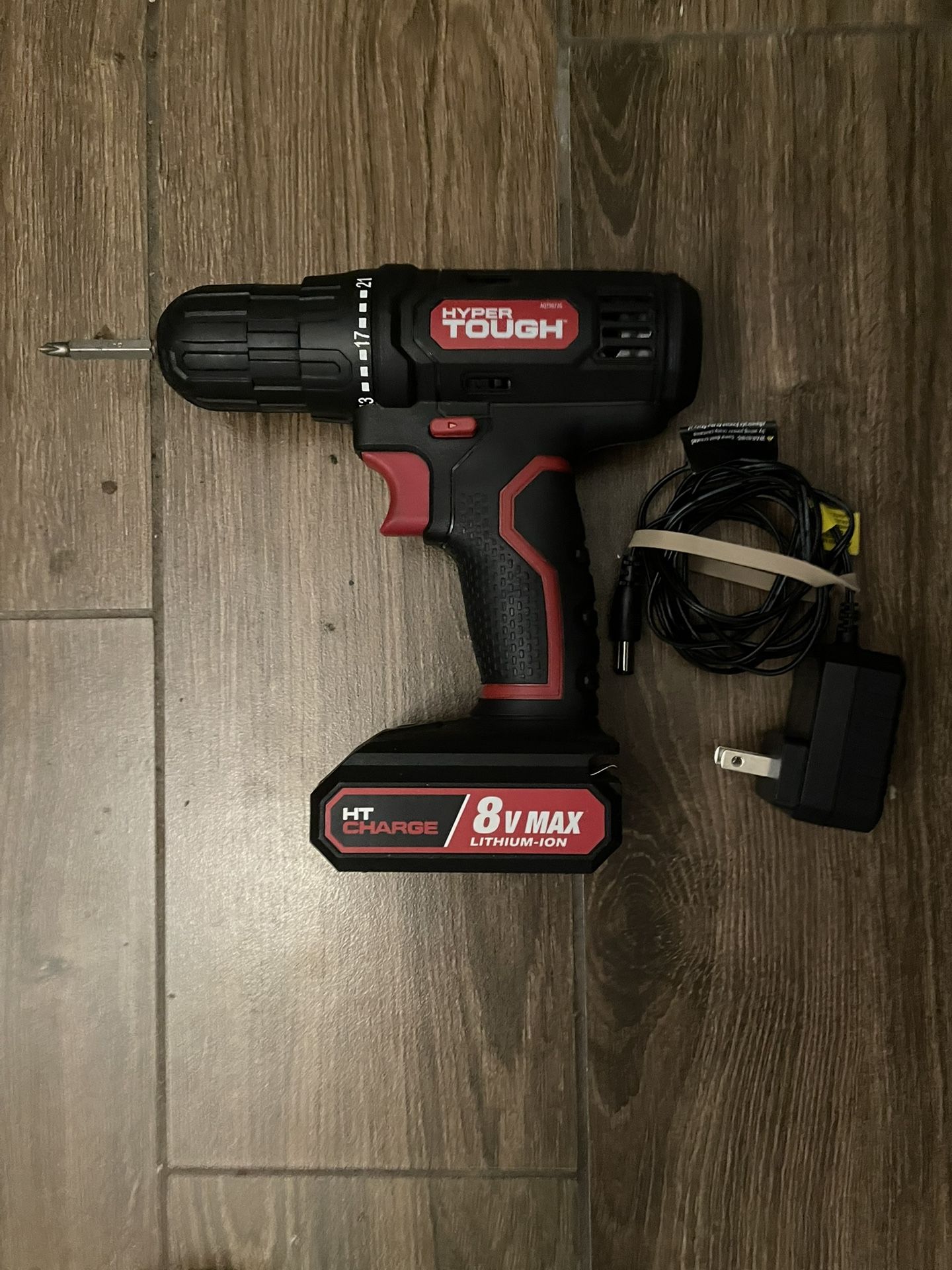 Hyper Tough 8V Max Cordless Drill