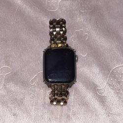 Apple Watch Series 6 •40MM  Aluminum & Ceramic Case• GPS • LTE•WR-50M // With Kate Spade Rose Gold-Tone Scallop Link Stainless Steel Bracelet 38/40mm 