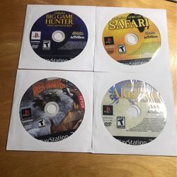 PS2 Hunting Games
