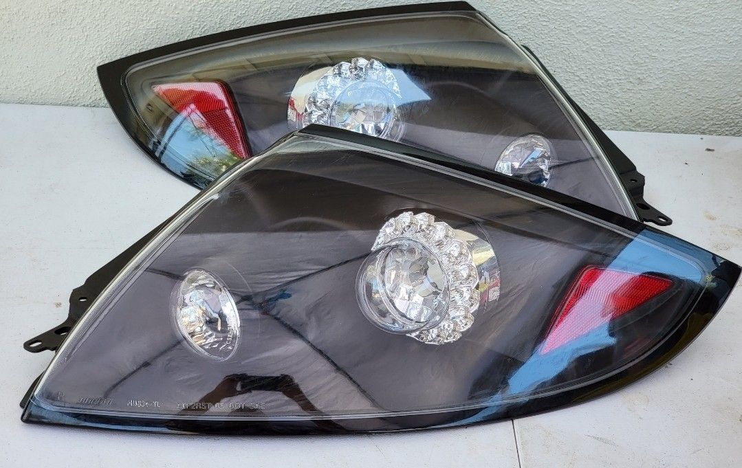 2006 And 2007 Mitsubishu Eclipse LED Taillights Luces Traseras Micas Faros Focos Faroles