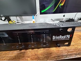 DBX DriveRack PA2 Complete Loudspeaker Management System - Mint, Open Box