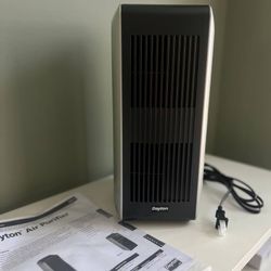 Portable Air Cleaner: 269 sq ft Max Coverage Area