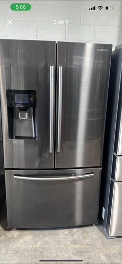 Samsung French Door Refrigerator Black Stainless