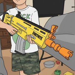 Nerf Fortnite AR-L Elite Dart Blaster