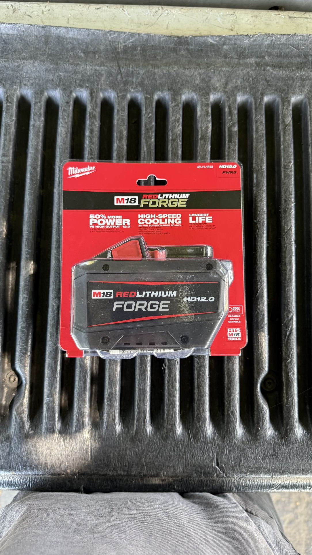 Qty x1 Milwaukee Forge M18 HD12.0 Battery BRAND NEW SEALED