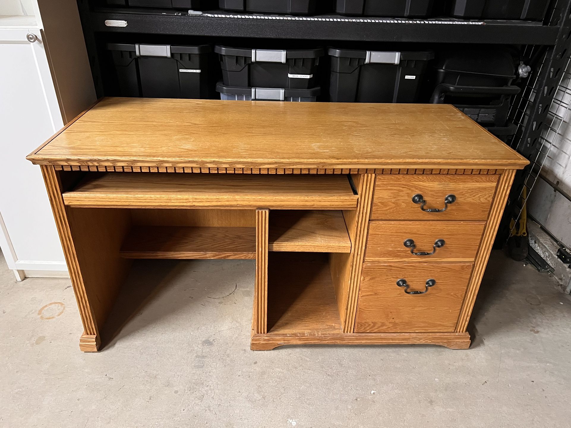 Costco Desk Solid Wood