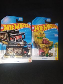 Hot Wheels - Raijin Express And Feline Lucky