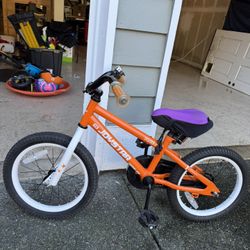 Kids 12” Bike With Wheel Assist