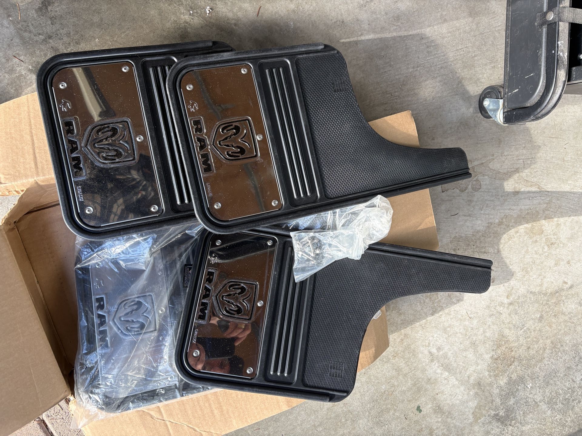 Genuine Ram Mud Flaps/ Protective Door Moldings