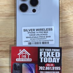 iPhone 14PRO MAX 128GB UNLOCKED 