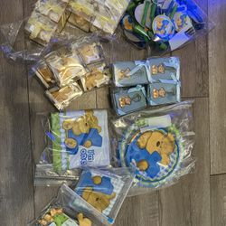 Bear 1st Birthday Party Supplies