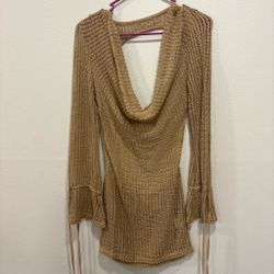 Small brown swim suit cover