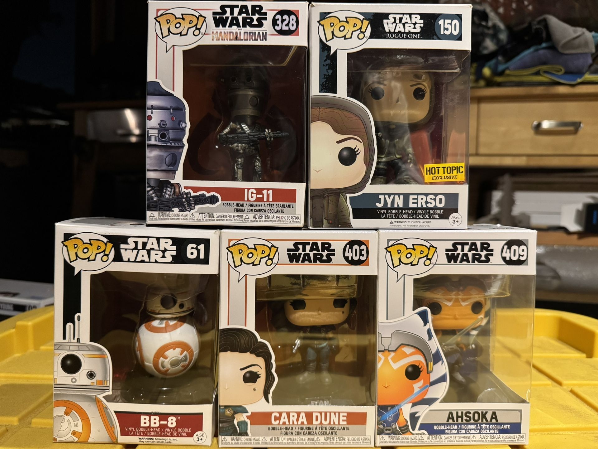 Funko Pop Star Wars Lot